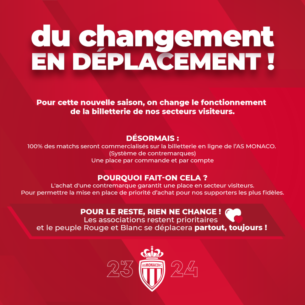 Changement en déplacement