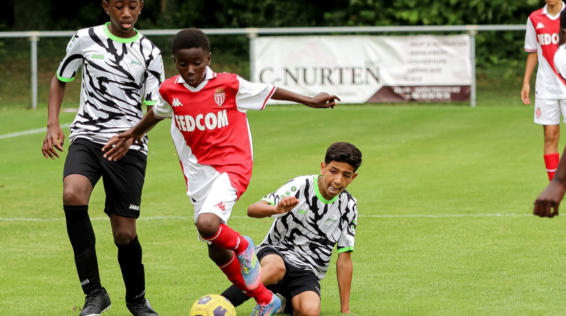 Les U11 de l'AS Monaco vainqueur de l'édition 2025 de la BLB Cup.