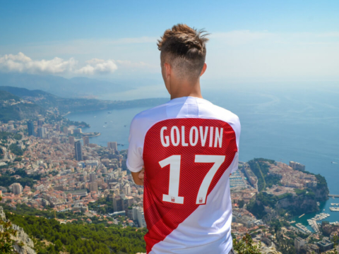 1ère séance au centre d'entraînement pour Golovin