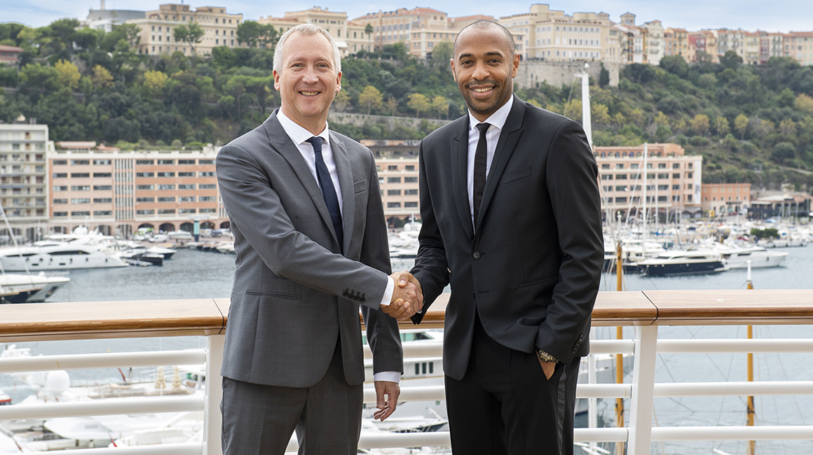 Thierry Henry : "Revenir à l'AS Monaco, c'est extraordinaire"