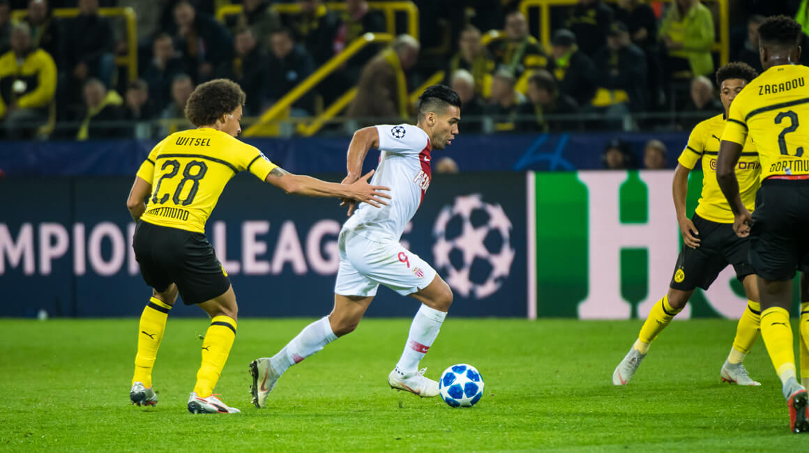 AS Monaco - Dortmund in numbers