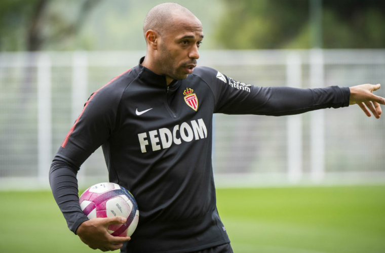 First training for Thierry Henry