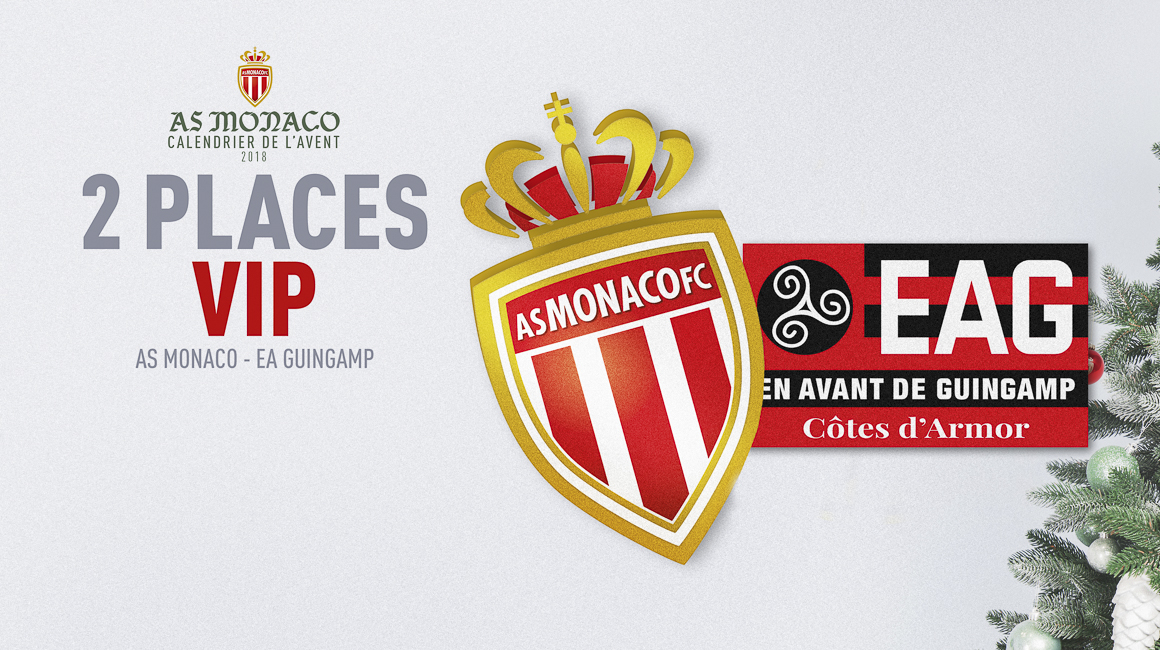 2 places pour AS Monaco - Guingamp à gagner !