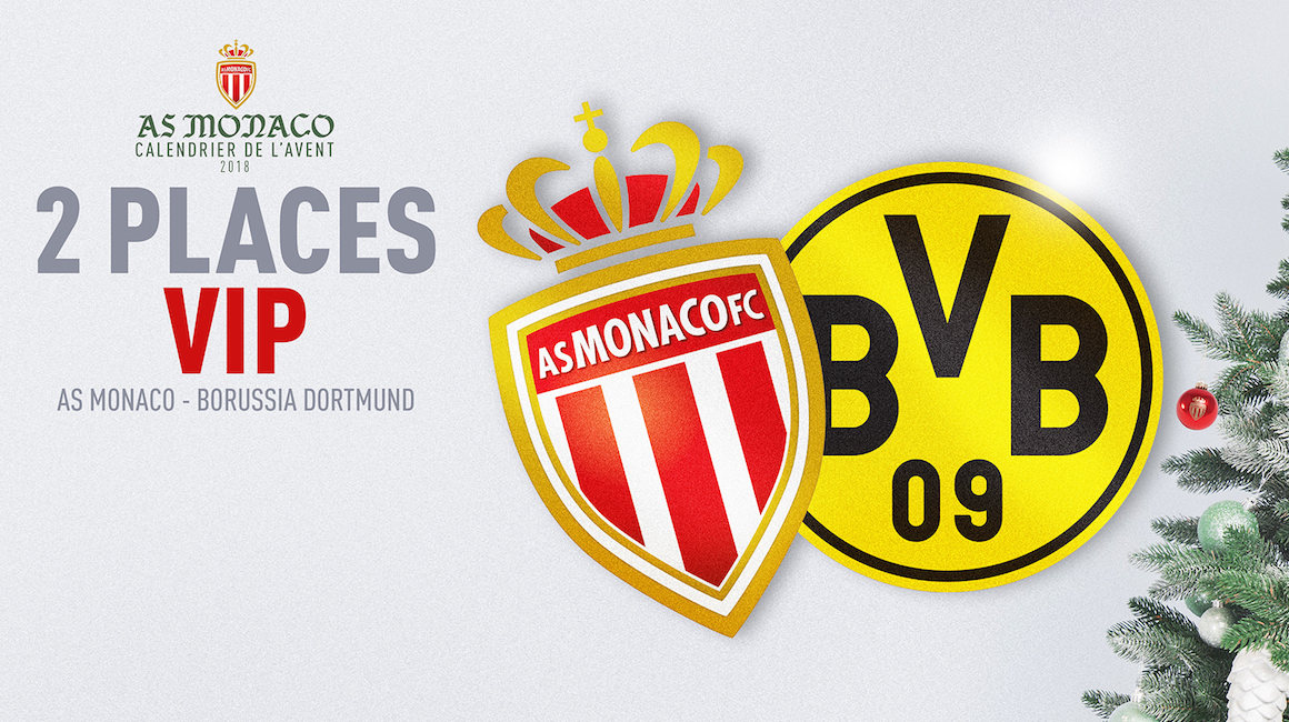 Gagnez vos places VIP pour AS Monaco - Dortmund !