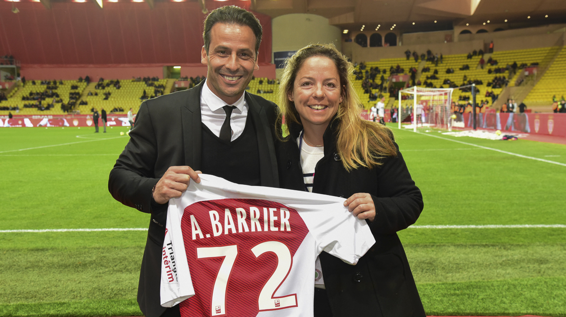 L’AS Monaco soutient Alexia Barrier et 4MYPLANET