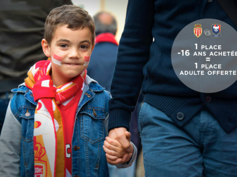 AS Monaco - SM Caen : <br>Les enfants invitent les parents