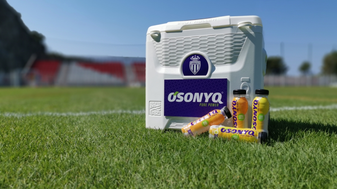 Osonyq Becomes the Official Sports Drink of AS Monaco