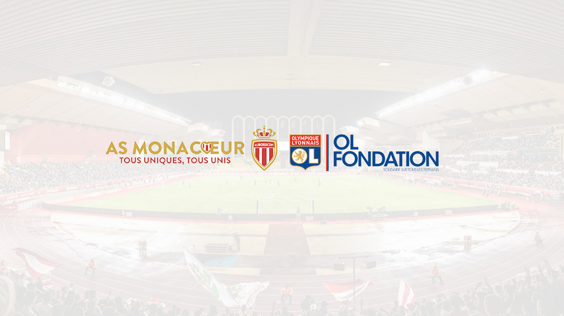 AS Monaco - OL : opération solidaire commune