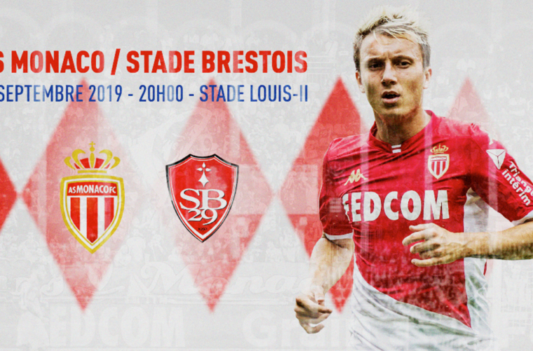 AS Monaco - Stade Brestois : vos places à partir de 10€