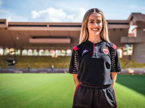 Georgia, une stagiaire particulière à l’AS Monaco
