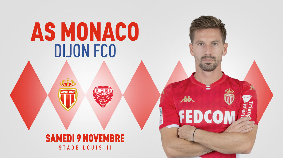 Venez encourager l'AS Monaco contre Dijon !