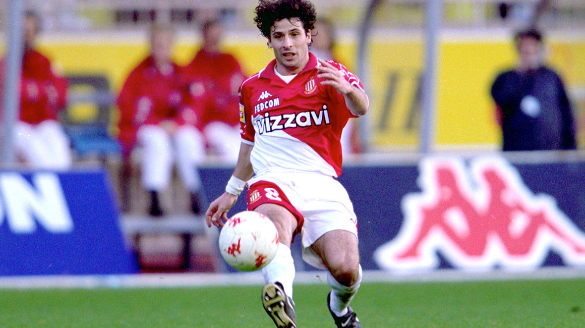 January 24, 1998, Ludovic Giuly makes his debut on the Rock