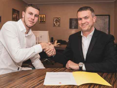 Strahinja Pavlovic signs with Monaco