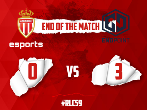 L'AS Monaco Esports are unhappy against Endpoint Esports