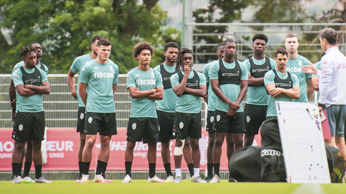 The squad for AS Monaco's training camp in Poland