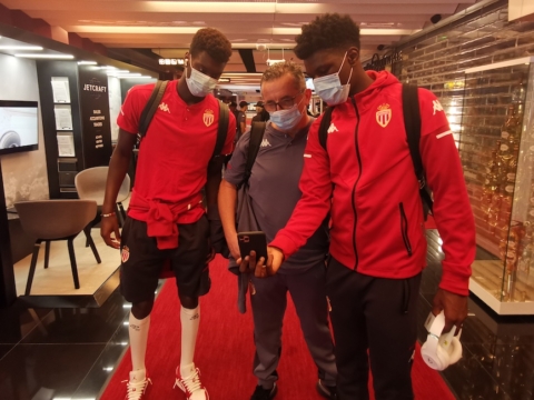 L&rsquo;AS Monaco teste son "passeport sanitaire" contre la COVID-19