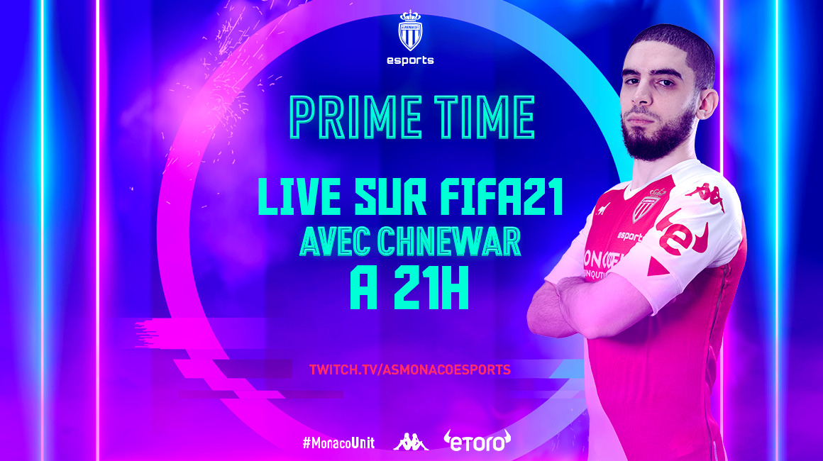 ChnewaR en live sur FIFA pour "Prime Time"