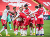 The Rouge et Blanc put on a show against Angers