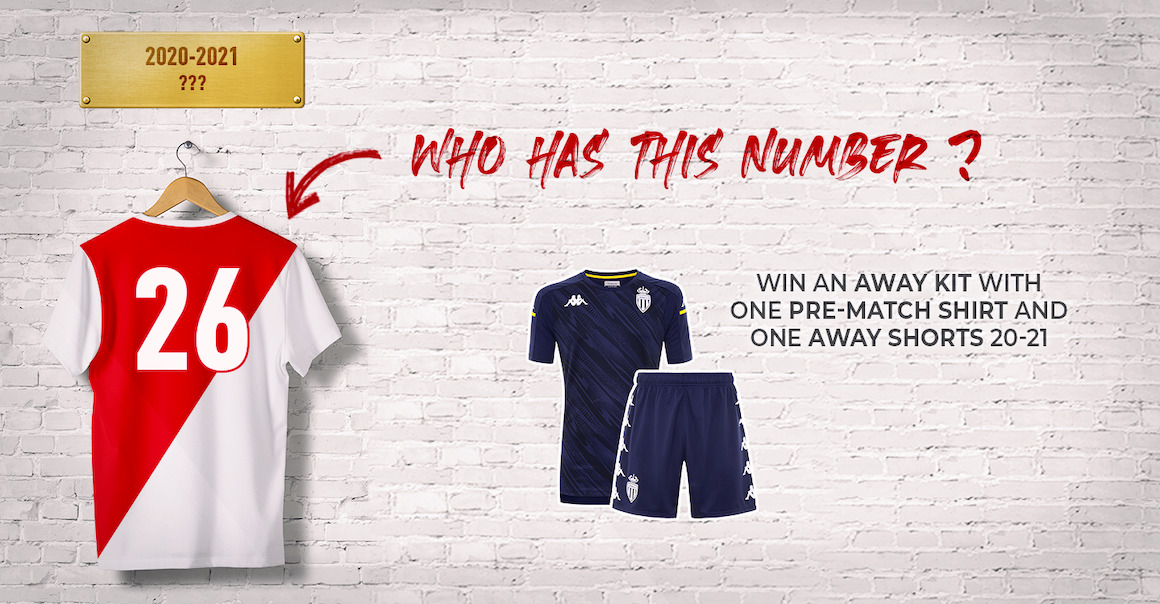 Play "Who wears this number?" and win an away kit!