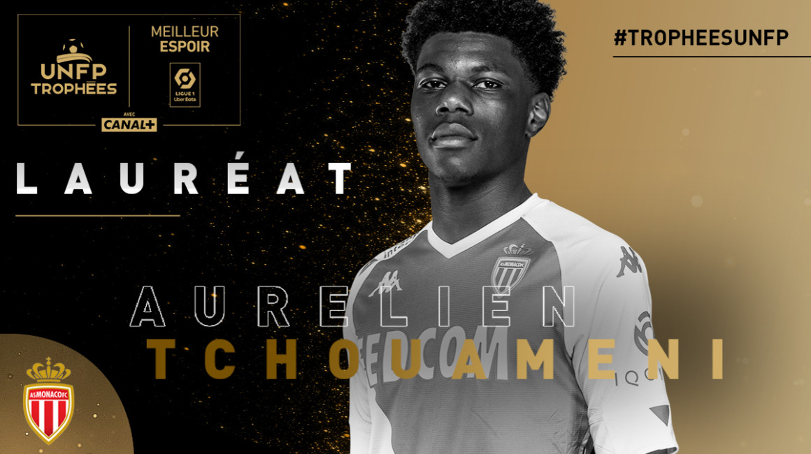 Aurélien Tchouameni named Ligue 1 Young Player of the Year
