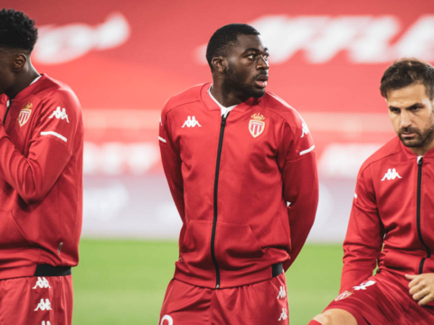 Le groupe de l’AS Monaco pour le déplacement à Reims
