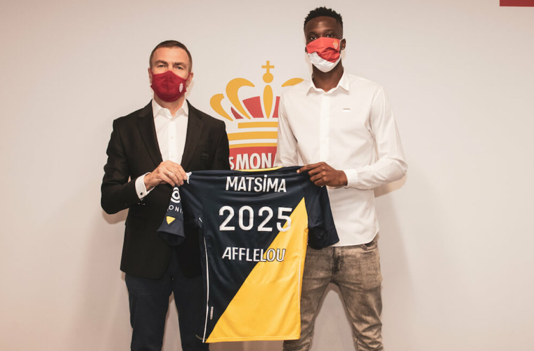 Chrislain Matsima prolongó su contrato con el AS Monaco hasta 2025