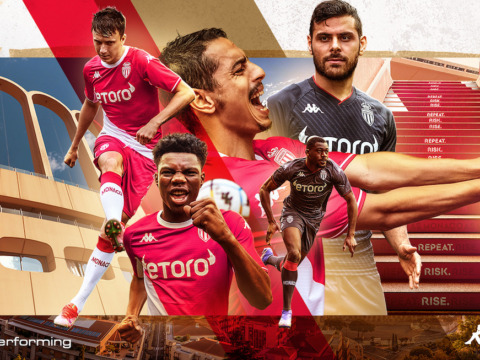 AS Monaco unveil their kits for the 2021-2022 season