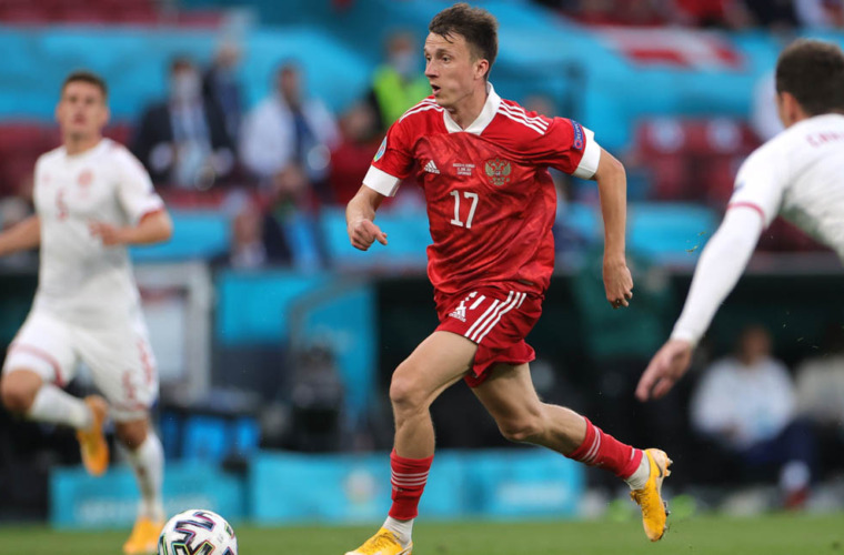 La Russie d’Aleksandr Golovin éliminée lors des poules de l'Euro 2020