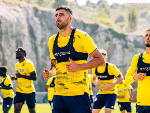 Последняя тренировка перед матчем с «Реал Сосьедадом»