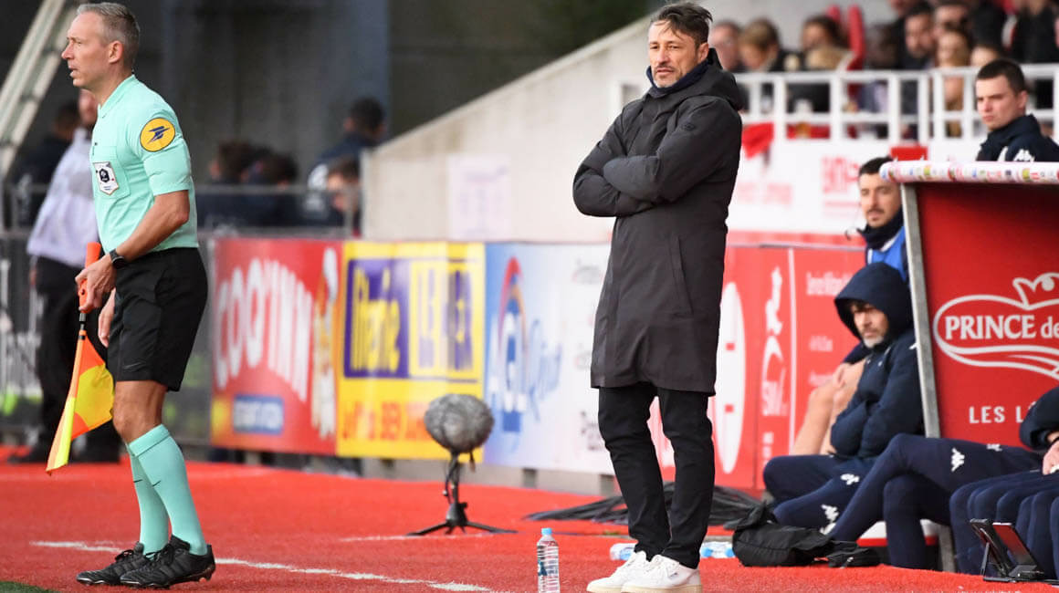 The reactions of Niko Kovac and Ruben Aguilar after Brest