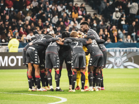 Le groupe de l'AS Monaco pour le déplacement à Eindhoven