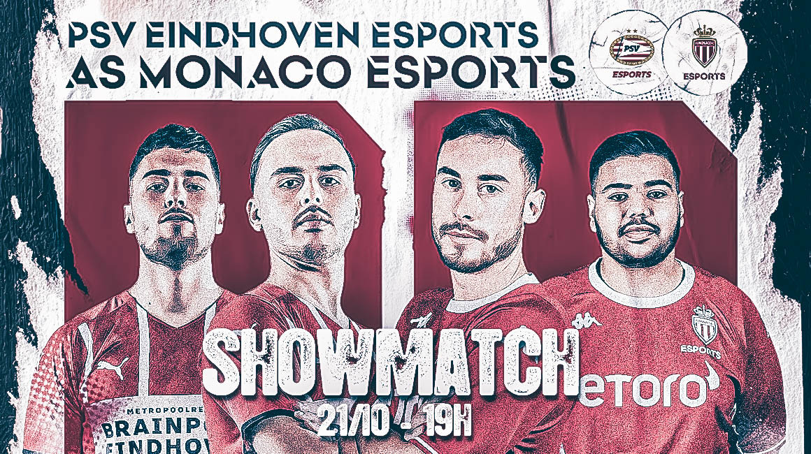 L'AS Monaco Esports VS le PSV Eindhoven sur Twitch