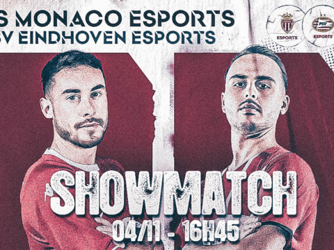 La revanche AS Monaco Esports VS PSV Eindhoven en live sur Twitch