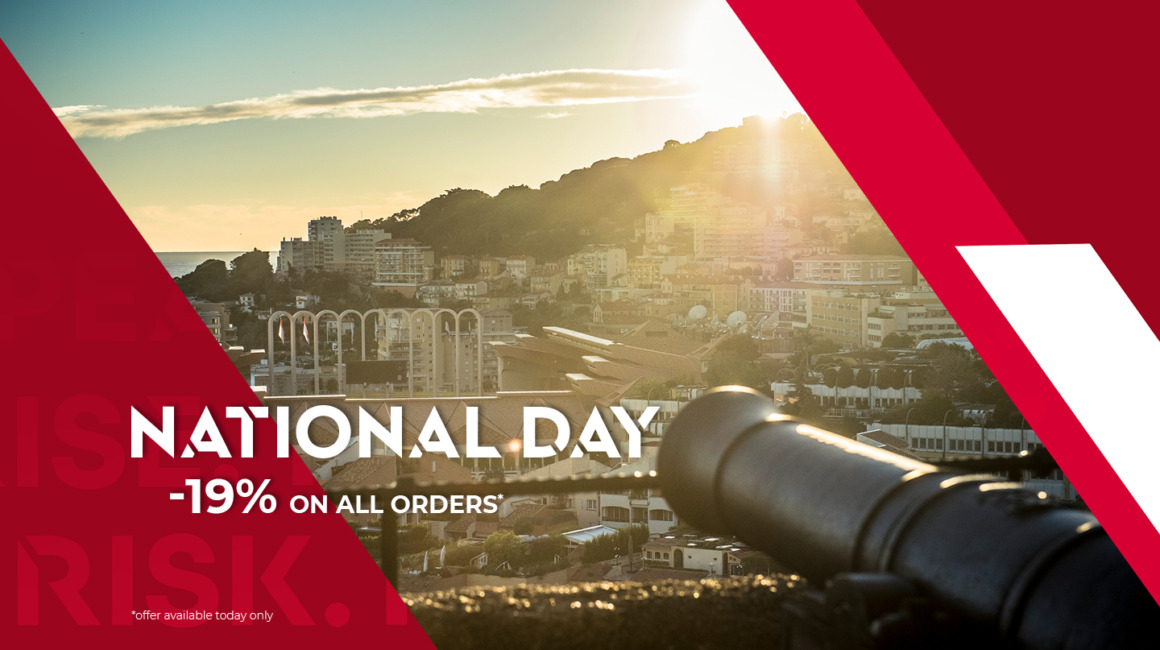 19% off the entire store for National Day!