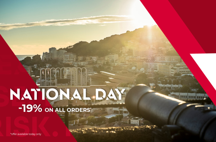 19% off the entire store for National Day!