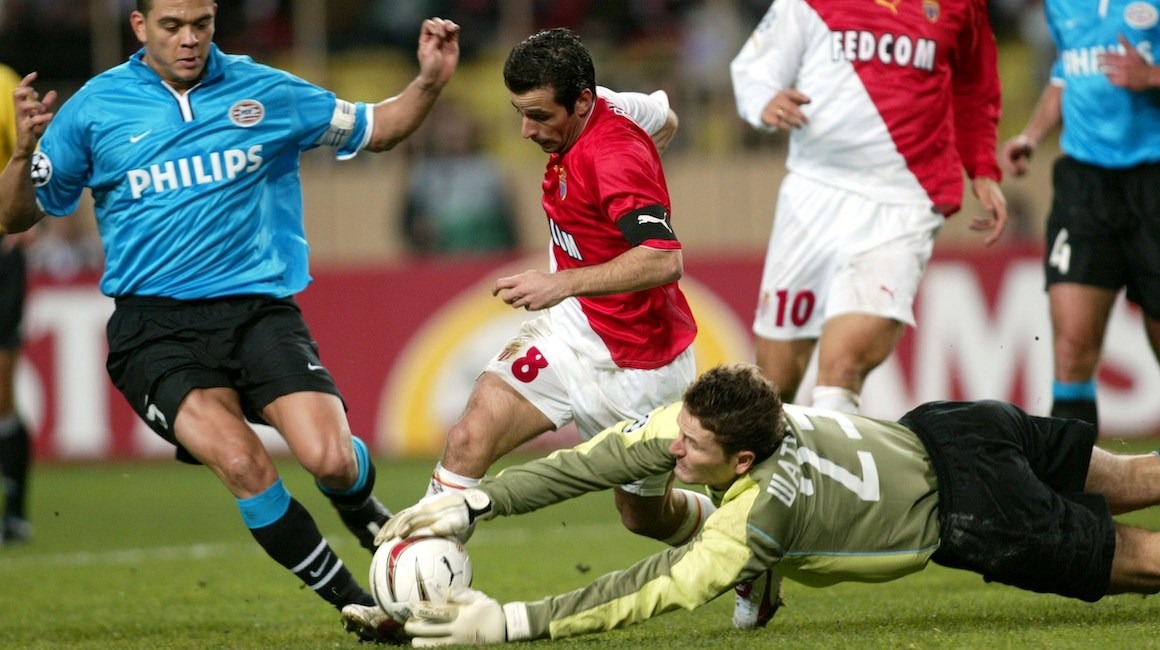 When AS Monaco faced PSV Eindhoven for the first time