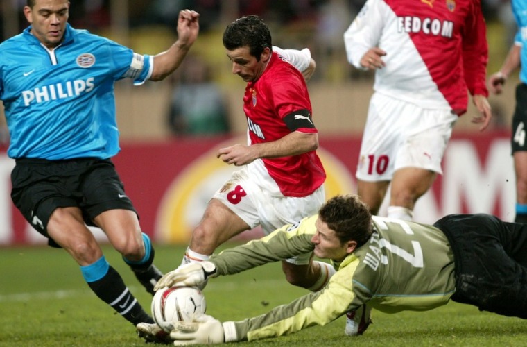 When AS Monaco faced PSV Eindhoven for the first time