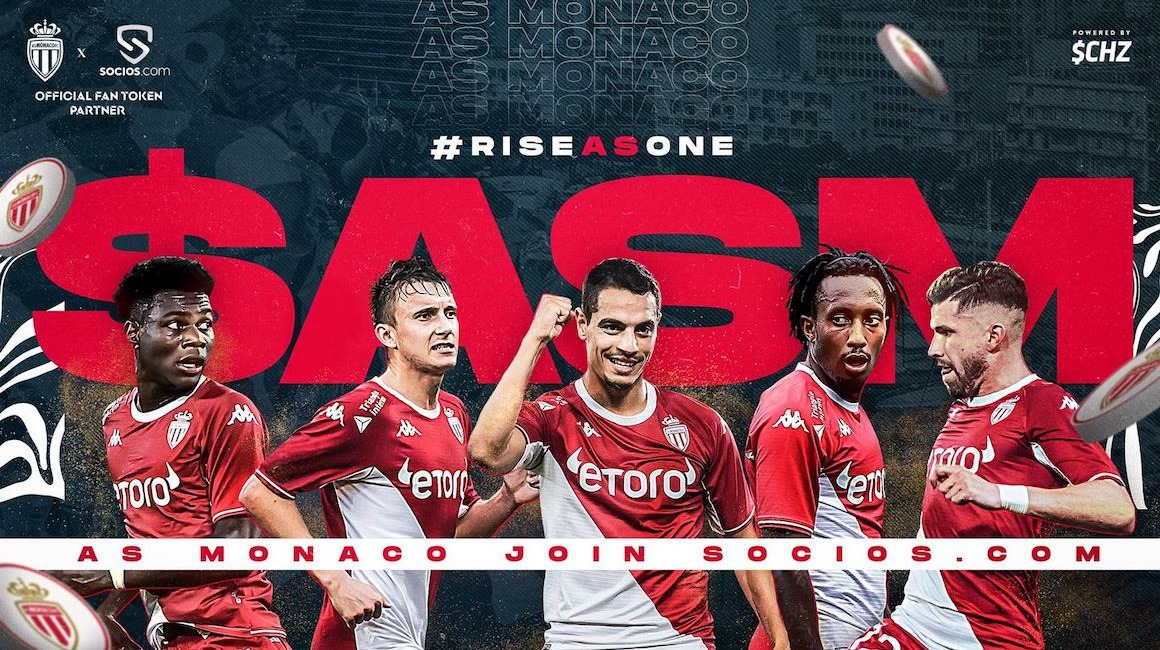 AS Monaco to launch its $ASM Fan Token on Socios.com