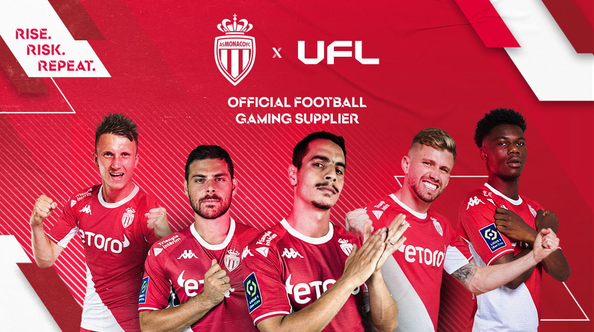 UFL, new Official Football Gaming Supplier of AS Monaco