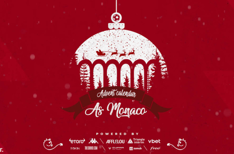 AS Monaco is launching its Advent calendar to shower you with gifts!