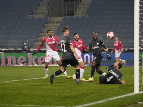 Ничьей завершают монегаски групповой этап Лиги Европы в Австрии