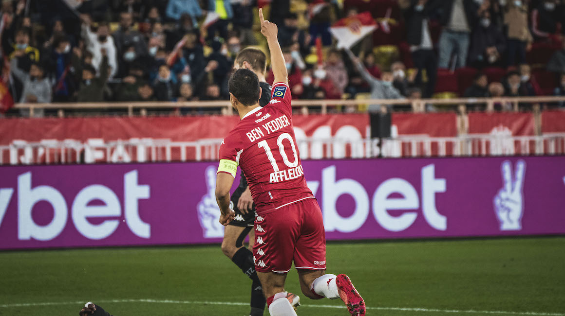 Ben Yedder in AS Monaco's all-time Top 10 scorers in Ligue 1