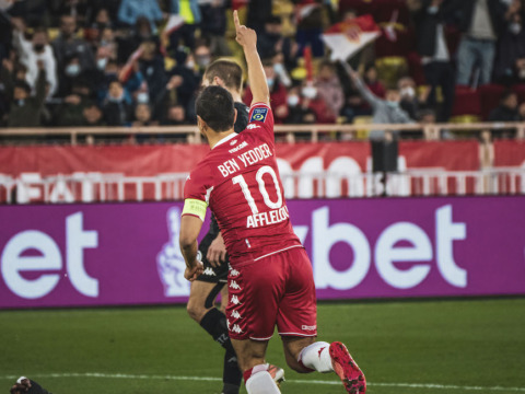 Ben Yedder in AS Monaco's all-time Top 10 scorers in Ligue 1