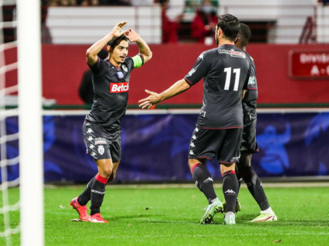 Le groupe monégasque pour l'affiche face à Lens