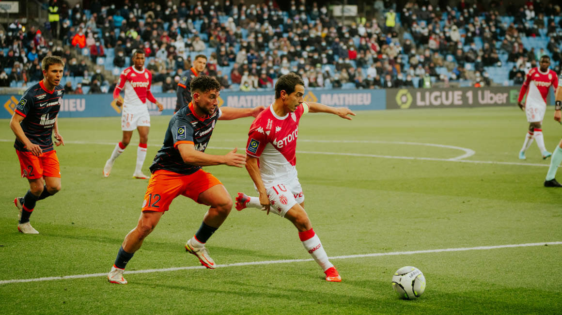 AS Monaco's unbeaten run ends in Montpellier