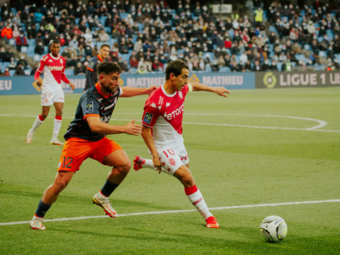 AS Monaco cayó ante Montpellier y no pudo continuar su racha invicta