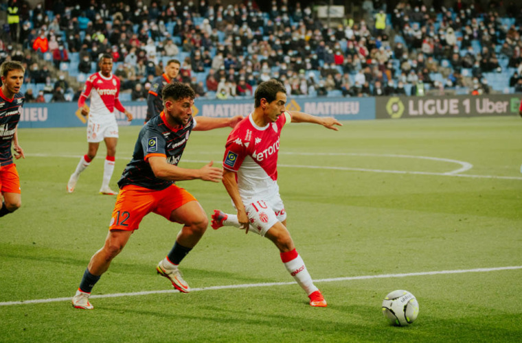 AS Monaco's unbeaten run ends in Montpellier