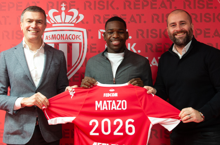 Элиот Матазо продлевает контракт с «Монако» до 2026 года