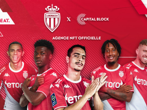 Capital Block devient l’agence NFT officielle de l’AS Monaco