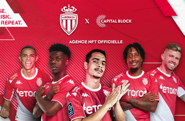 Capital Block devient l’agence NFT officielle de l’AS Monaco